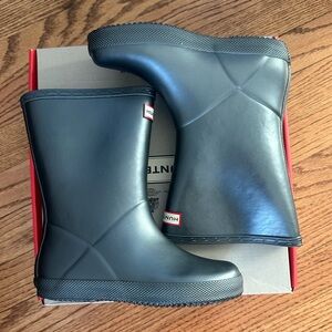 Hunter Kids Gray Classic Boots